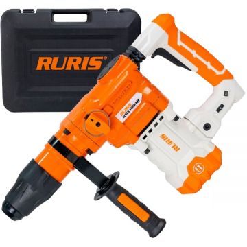 Ruris RMX10042 - Rotopercutor SDS-Max 1600 W 10 J valiza plastic accesorii