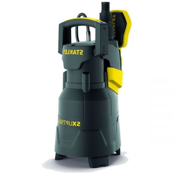 Stanley SXUP750PTE - Pompa submersibila de drenaj apa murdara 750 W 7 m 225 l/min carcasa plastic flotor monofazata