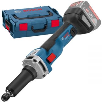 Bosch GGS 18V-23 LC - Polizor drept fara acumulatori si incarcator Li-Ion 18 V - Ah 6 mm valiza speciala