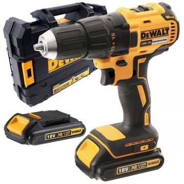 DeWalt DCD777S2T - Masina de gaurit si insurubat cu 2 acumulatori Li-Ion 18 V 1.5 Ah 65 Nm valiza speciala