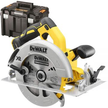 DeWalt DCS570NT - Fierastrau circular fara acumulatori si incarcator Li-Ion 18 V - Ah 184x16 mm motor fara perii valiza speciala