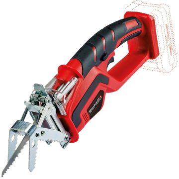 Einhell GE-GS 18 Li PXC - Fierastrau sabie fara acumulatori si incarcator Li-Ion 18 V - Ah 20 mm