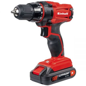 Einhell TC-CD 18-2 Li - Masina de gaurit si insurubat cu 1 acumulator Li-Ion 18 V 1.5 Ah 38 Nm