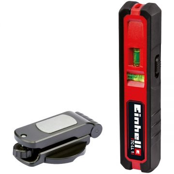 Einhell TC-LL 1 - Nivela laser cu linii si puncte 1 linie laser 5 m 1 punct laser 20 m +/-0.5 mm/m suport perete