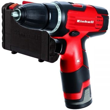 Einhell TH-CD 12-2 Li - Masina de gaurit si insurubat cu 1 acumulator Li-Ion 12 V 1.3 Ah 24 Nm valiza plastic