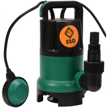 Flo 79771 - Pompa submersibila de drenaj apa murdara 400 W 7 m 166.6 l/min carcasa plastic flotor monofazata