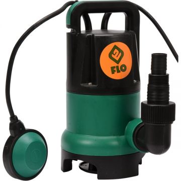 Flo 79772 - Pompa submersibila de drenaj apa murdara 550 W 7 m 191.6 l/min carcasa plastic flotor monofazata