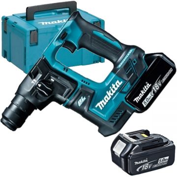 Makita DHR171RTJ - Rotopercutor SDS-Plus cu 2 acumulatori Li-Ion 18 V 5 Ah 1.2 J valiza speciala