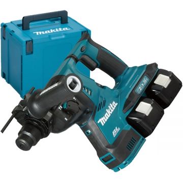 Makita DHR280PT2J - Rotopercutor SDS-Plus cu 2 acumulatori Li-Ion 18 V 5 Ah 2.8 J valiza speciala