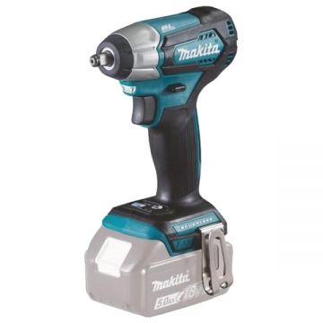 Makita DTW180Z - Masina de insurubat cu impact fara acumulatori si incarcator Li-Ion 18 V - Ah patrat 3/8 inch 180 Nm M16