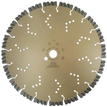 Disc DiamantatExpert pt. Beton armat extrem de dur & piatra - SHARK 300mm Super Premium - DXDY.2040.300