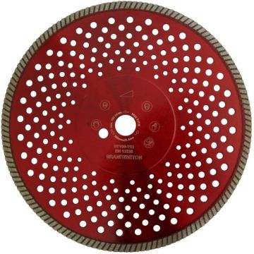 Disc DiamantatExpert pt. Granit & Piatra - Turbo 300mm Super Premium - DXDH.2677.300 (Diametru disc, Ø interior: 25.4)