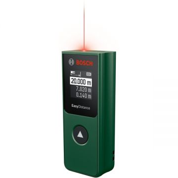 Bosch EasyDistance 20 - Telemetru laser 20 m +/-3 mm/m - valori memorate