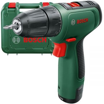 Bosch EasyDrill 1200 - Masina de gaurit si insurubat cu 1 acumulator Li-Ion 12 V 1.5 Ah 30 Nm valiza plastic