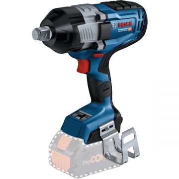 Bosch GDS 18V-1600 HC - Masina de insurubat cu impact fara acumulatori si incarcator Li-Ion 18 V - Ah patrat 3/4 inch 2200 Nm -