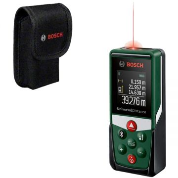 Bosch UniversalDistance 40C - Telemetru laser 40 m +/-2 mm/m - valori memorate bluetooth display color