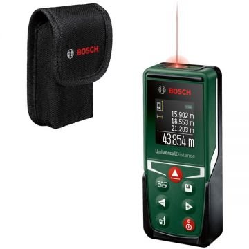 Bosch UniversalDistance 50 - Telemetru laser 50 m +/- 2 mm/m - valori memorate display color