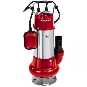 Einhell GC-DP 1340 G - Pompa submersibila de drenaj apa murdara 1300 W 5 m 383.33 l/min carcasa inox flotor monofazata