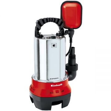 Einhell GH-DP 6315 N - Pompa submersibila de drenaj apa murdara 630 W 5 m 283.33 l/min carcasa inox flotor monofazata