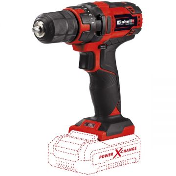 Einhell TC-CD 18/35 Li PXC - Masina de gaurit si insurubat fara acumulatori si incarcator Li-Ion 18 V - Ah 35 Nm