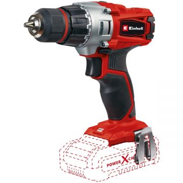 Einhell TE-CD 18/2 Li PXC - Masina de gaurit si insurubat fara acumulatori si incarcator Li-Ion 18 V - Ah 44 Nm