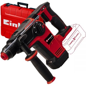 Einhell TP-HD 18/26 Li BL PXC - Rotopercutor SDS-Plus fara acumulatori si incarcator Li-Ion 18 V - Ah 2.6 J valiza plastic