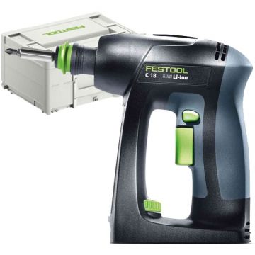 Festool C 18-Basic - Masina de gaurit si insurubat fara acumulatori si incarcator Li-Ion 18 V - Ah 45 Nm valiza speciala