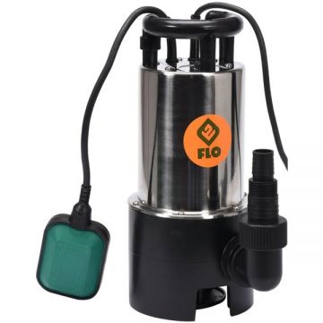 Flo 79791 - Pompa submersibila de drenaj apa murdara 900 W 7 m 266.6 l/min carcasa plastic flotor monofazata