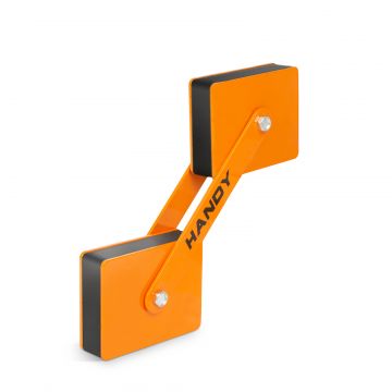 HANDY - Magnet de fixare dublu, articulat, pentru sudura - reglabil 360° - 22 kgf / magnet