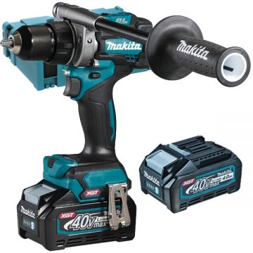 Makita DF001GM201 XGT - Masina de gaurit si insurubat cu 2 acumulatori Li-Ion 40 V 4 Ah 140 Nm valiza speciala