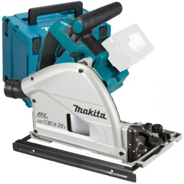 Makita DSP600ZJ - Fierastrau circular fara acumulatori si incarcator Li-Ion 18 V - Ah 165x20 mm valiza speciala