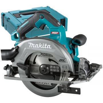 Makita HS004GZ01 XGT - Fierastrau circular fara acumulatori si incarcator Li-Ion 40 V - Ah 190x- mm valiza speciala