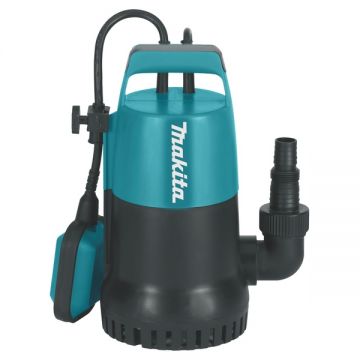 Makita PF0300 - Pompa submersibila de drenaj apa curata 300 W 5 m 140 l/min carcasa plastic flotor monofazata