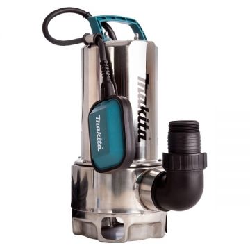 Makita PF1110 - Pompa submersibila de drenaj apa murdara 1100 W 5 m 250 l/min carcasa inox flotor monofazata