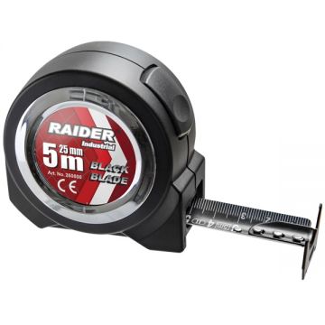 Raider 260800 - Ruleta banda din metal 5 m