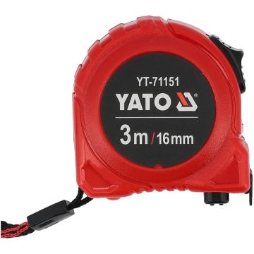 Yato YT-71151 - Ruleta banda din metal 3 m