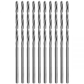 Sthor 21932 - Set burghie metal HSS 4.5 mm tija cilindrica 10 bucati