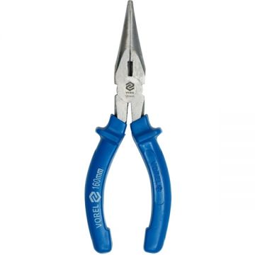 Vorel 40015 - Cleste cu varf semirotund indoit 160 mm