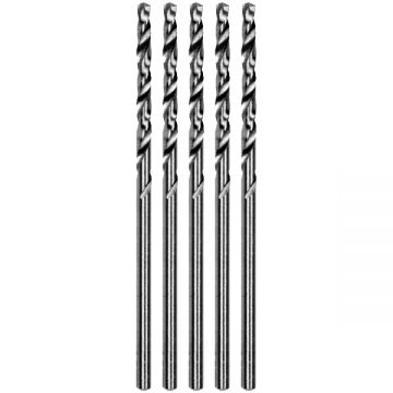 Yato YT-44200 - Set burghie metal HSS 0.5 mm tija cilindrica 5 bucati