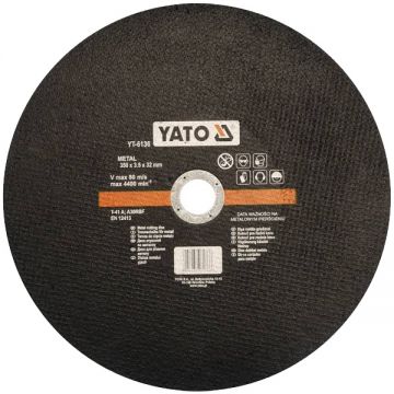 Yato  YT-6136 - Disc taiere metal 350x32x3.5 mm 1 buc