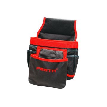 FESTA Belt clip-on nail și instrument sac 8 buzunare