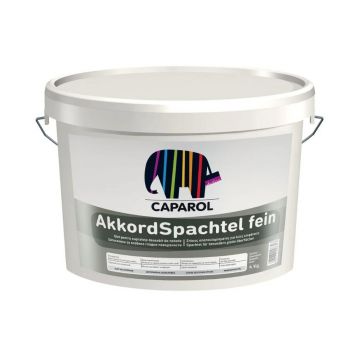 Glet universal, Caparol Akkordspachtel fein, interior, alb, 4 kg