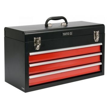 YATO Toolbox metalic 3 sertare