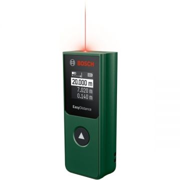 Bosch EasyDistance 20 - Telemetru laser 20 m +/-3 mm/m - valori memorate