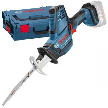 Bosch  GSA 18V-LI C ClickGo - Fierastrau sabie fara acumulatori si incarcator Li-Ion 18 V - Ah 21 mm valiza speciala