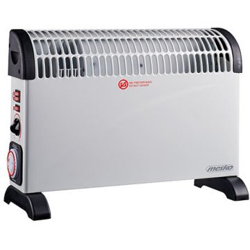 Convector Electric de Podea MS7741W 3 Trepte de Putere 2000W Alb