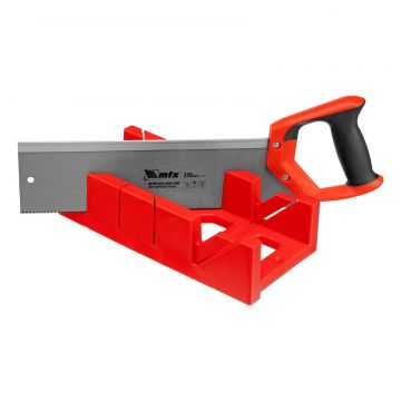 Fierăstrău pentru tăiere în unghi, 300 x 100 mm, 350 mm, mâner 2 componente - MTX