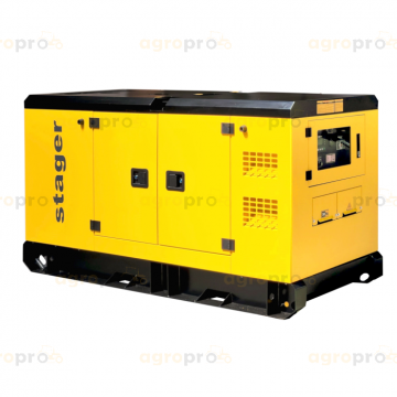 Generator Insonorizat YDY35S3 35kVA 46A 1500RPM Trifazat Diesel IP65 Galben