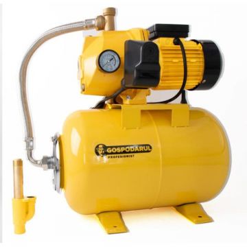 Hidrofor cu ejector, 24L, 800W, 55 l/min, Absorbtie 25m, H refulare 40m, Godpodarul Profesionist