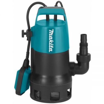 Makita PF0410 - Pompa submersibila de drenaj apa murdara 400 W 5 m 140 l/min carcasa plastic flotor monofazata